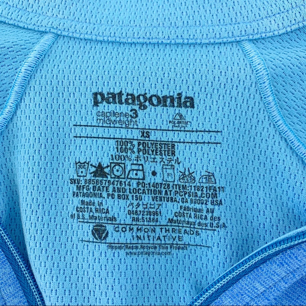 PATAGONIA Jacket Capilene Thermal Weight Zip Neck - Picture 9 of 12